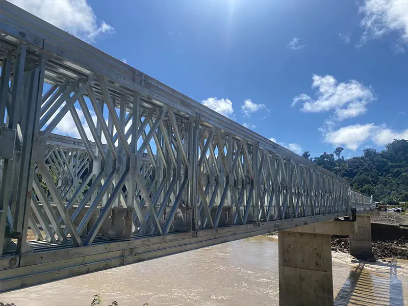 โครงการสะพานเบลีย์ 108 เมตรในประเทศมาเลเซีย